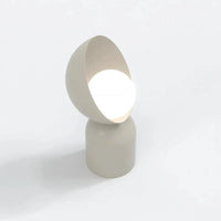 Emibig BOTO 1-lichts tafellamp - Wit glas - Beige frame - Mooier Thuis