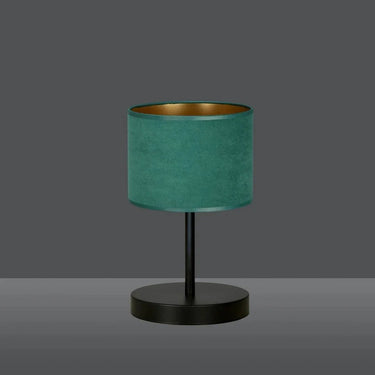 HILDE 1-lichts tafellamp - Groen fluweel