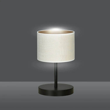HILDE 1-lichts tafellamp - Wit fluweel