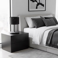 Lux tafellamp 1-lichts zwart
