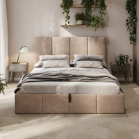 Gestoffeerd Bed Eenpersoons 90x200 cm
