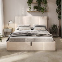 Gestoffeerd Bed Twijfelaar XL 140x200 cm