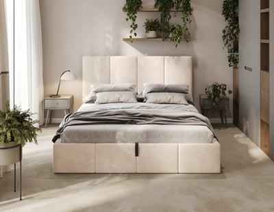 Gestoffeerd Bed Twijfelaar XL - 140x200 cm