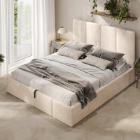 Gestoffeerd Bed Twijfelaar XL 140x200 cm