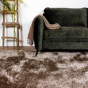 LoveShaggy LichtBruin vloerkleed - licht bruin - Mooier Thuis