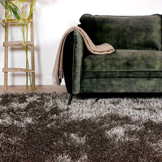 LoveShaggy Taupe vloerkleed - 160 x 230 cm - Mooier Thuis