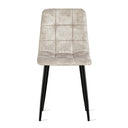 Eetkamerstoel Yerevan - Velvet Taupe