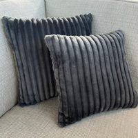 MySofa sierkussen Tilia grijsbeige 45 x 45 cm