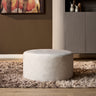 MySofa ronde poef | crème velvet Adore 102 hocker - creme - Mooier Thuis