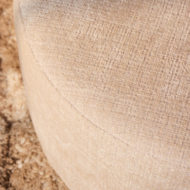 My Sofa Poef | Rond | 60 cm | Cremona 02 | Beige