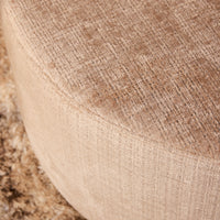 MySofa My Sofa Poef | Rond | 60 cm | Cremona 14 | Taupe