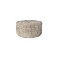 MySofa My Sofa Poef | Rond | 60 cm | Cremona 14 | Taupe - Mooier Thuis