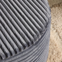 MySofa My Sofa Poef | Rond | 60 cm | Tilia 85 | Antraciet