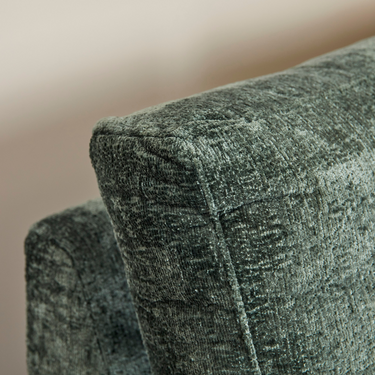 Ecksofa links Alma | Grün | 264 cm