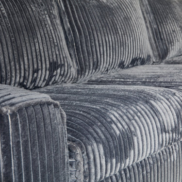 Ecksofa links Teddy | Anthrazit | 271 cm