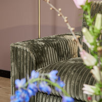 MySofa Teddy Hoekbank Groen | Divan Rechts | 271 cm