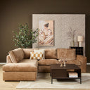 MySofa Teddy Hoekbank Kaneel Divaan Links + 2,5-zits - afbeelding 5
