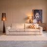 MySofa 2,5-zitsbank Teddy | beige velvet - 194 cm breed - Mooier Thuis