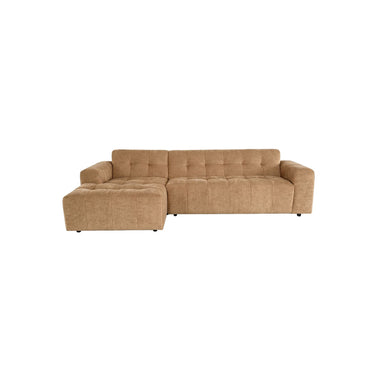 MySofa Ruby Hoekbank Camel | Lounge Links | 286 cm