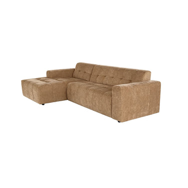MySofa Ruby Hoekbank Camel | Lounge Links | 286 cm