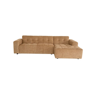 MySofa Ruby Hoekbank Camel | Lounge Rechts | 286 cm