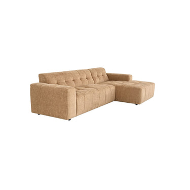 MySofa Ruby Hoekbank Camel | Lounge Rechts | 286 cm