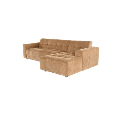 MySofa Ruby Hoekbank Camel | Lounge Rechts | 286 cm