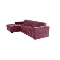 MySofa Ruby Ecksofa Lila | Lounge Links | 286 cm