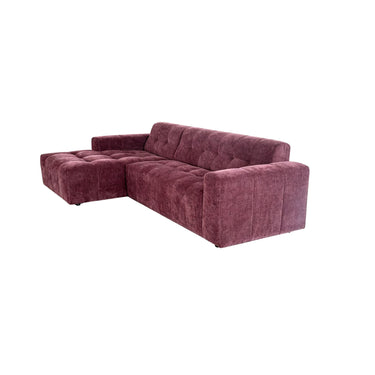 MySofa Ruby Hoekbank Paars | Lounge Links | 286 cm