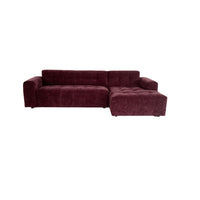 MySofa Ruby Hoekbank Paars | Lounge Rechts | 288 cm