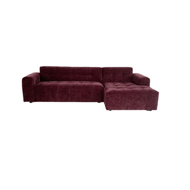 MySofa Ruby Hoekbank Paars | Lounge Rechts | 288 cm