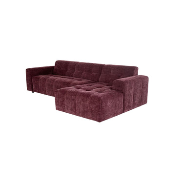 MySofa Ruby Hoekbank Paars | Lounge Rechts | 288 cm