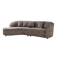 MySofa Novi hoekbank grijs lounge links