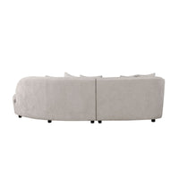 MySofa Novi hoekbank lichtgrijs lounge rechts