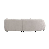 MySofa Novi hoekbank lichtgrijs lounge links