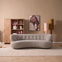 MySofa Amy 3-zitsbank bruin