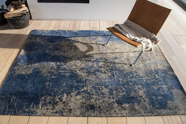 MadMen 8629 vloerkleed - blauw en grijs - Mooier Thuis