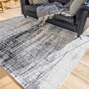 MadMen 8926 vloerkleed - grijs en zwart - Mooier Thuis