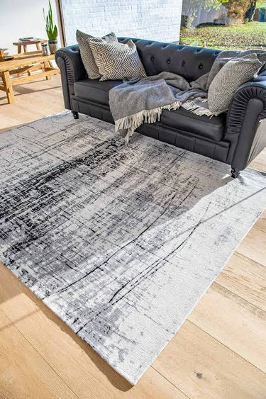 MadMen 8926 vloerkleed - grijs en zwart - Mooier Thuis