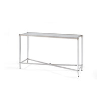 Marilyn Consoletafel Glas & Acryl 132x41 cm