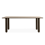 Eettafel Rondo - 200cm Donkerbruin