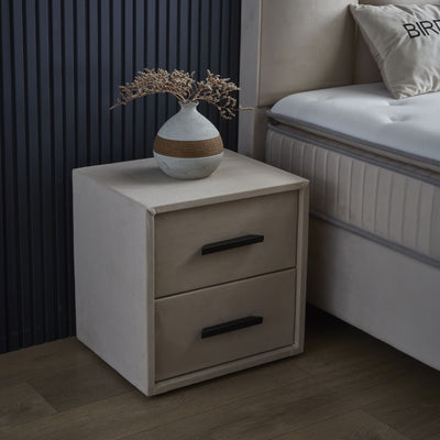 Nachtkastje Birdybedd Beige