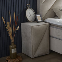Nachtkastje Shinebedd Beige