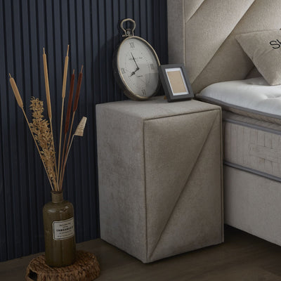 Nachtkastje Shinebedd Beige