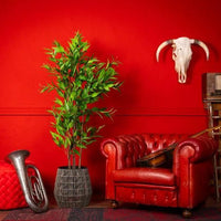 NeverLeafs Eucalyptus kunstplant Deluxe 180 cm - Mooier Thuis