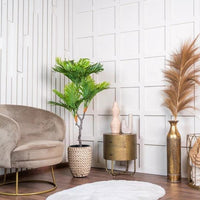 Tropische mini palm kunstplant 120 cm - afbeelding 2