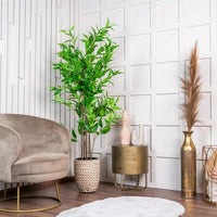 Eucalyptus kunstplant Deluxe 180 cm - afbeelding 2