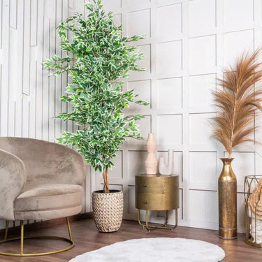 Kunstplant Ficus groen 180 cm