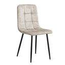Eetkamerstoel Yerevan - Velvet Taupe