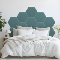 Wandpaneel Gestoffeerd Hexagon - Magic Velvet